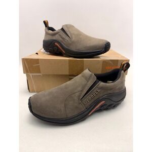 Merrell Jungle Moc Womens 9W Gunsmoke Suede Slip On Hiking Shoes J60788W NEW